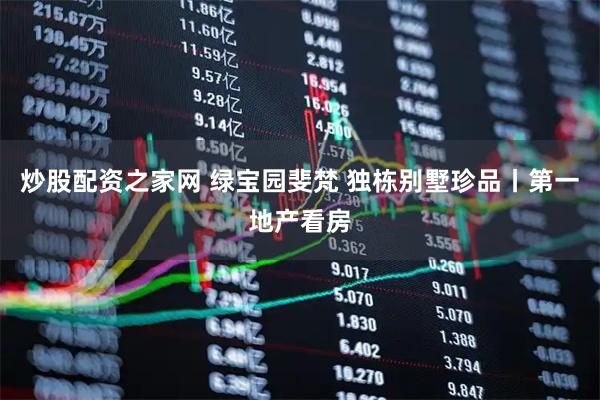 炒股配资之家网 绿宝园斐梵 独栋别墅珍品丨第一地产看房